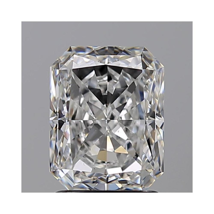 1.71 Carat Radiant Loose Diamond, E, VS1, Super Ideal, GIA Certified