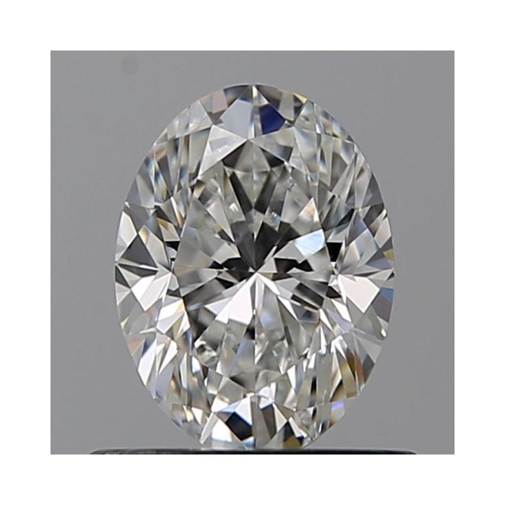 0.70 Carat Oval Loose Diamond, F, VS1, Ideal, GIA Certified