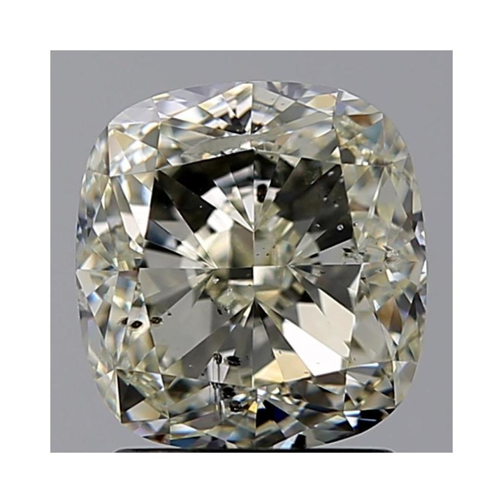 2.01 Carat Cushion Loose Diamond, K, SI2, Ideal, HRD Certified | Thumbnail