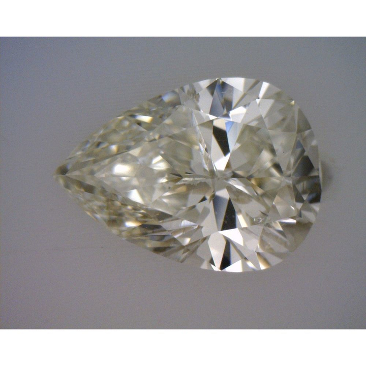 0.94 Carat Pear Loose Diamond, K, I2, Ideal, GIA Certified | Thumbnail
