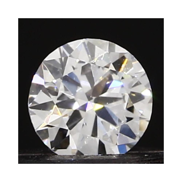 0.20 Carat Round Loose Diamond, D, VVS2, Good, GIA Certified
