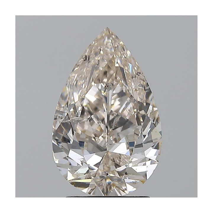 2.01 Carat Pear Loose Diamond, J, SI2, Ideal, HRD Certified | Thumbnail