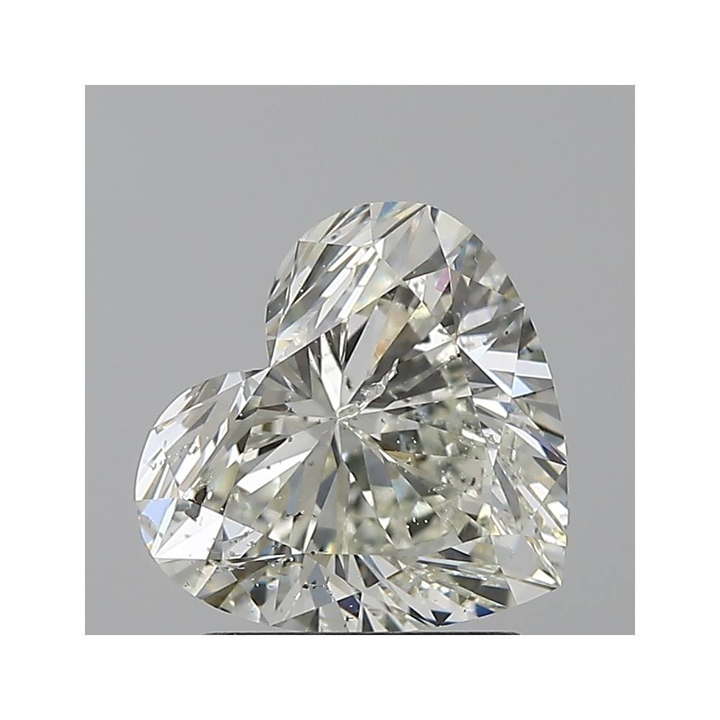 2.01 Carat Heart Loose Diamond, I, SI2, Super Ideal, HRD Certified | Thumbnail