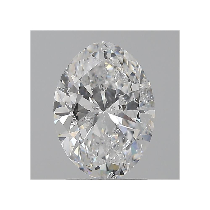 1.50 Carat Oval Loose Diamond, D, SI2, Ideal, HRD Certified
