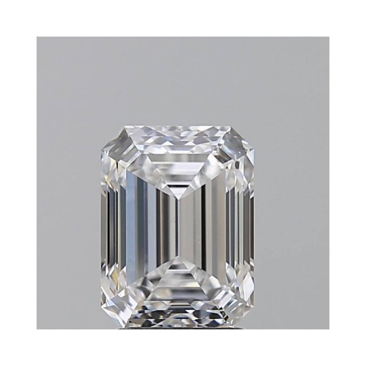 2.71 Carat Emerald Loose Diamond, D, VS1, Super Ideal, GIA Certified | Thumbnail
