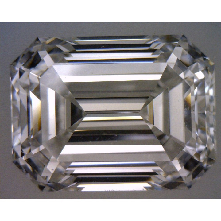 5.03 Carat Emerald Loose Diamond, F, VS2, Ideal, GIA Certified | Thumbnail