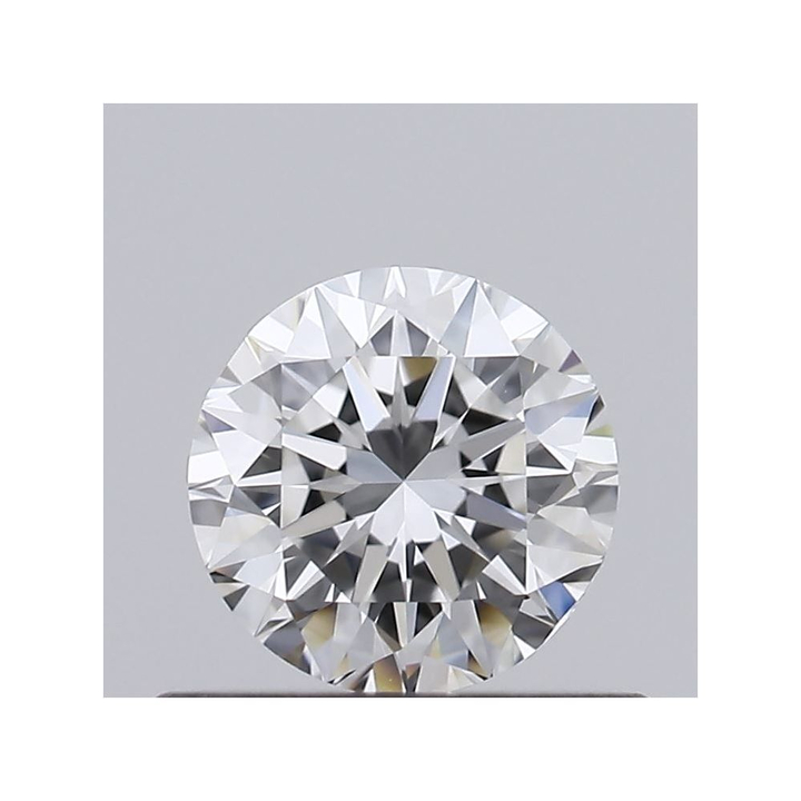 0.45 Carat Round Loose Diamond, D, VVS2, Very Good, GIA Certified