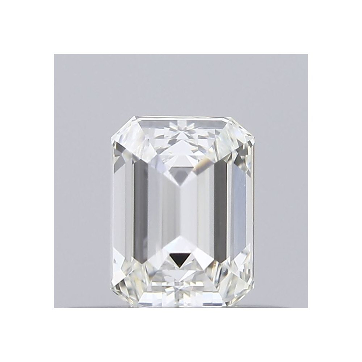 0.23 Carat Emerald Loose Diamond, H, VS1, Excellent, GIA Certified | Thumbnail