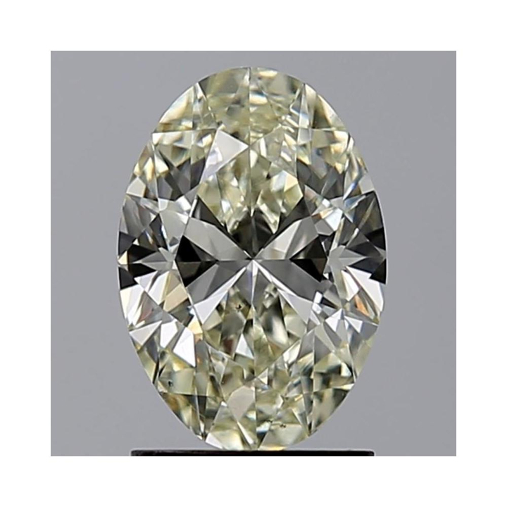 1.52 Carat Oval Loose Diamond, M, VS2, Super Ideal, GIA Certified