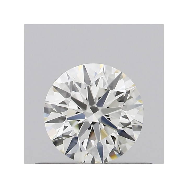 0.38 Carat Round Loose Diamond, K, VVS1, Super Ideal, GIA Certified