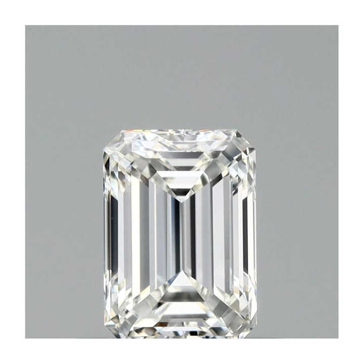 0.51 Carat Emerald Loose Diamond, H, VVS1, Ideal, GIA Certified | Thumbnail