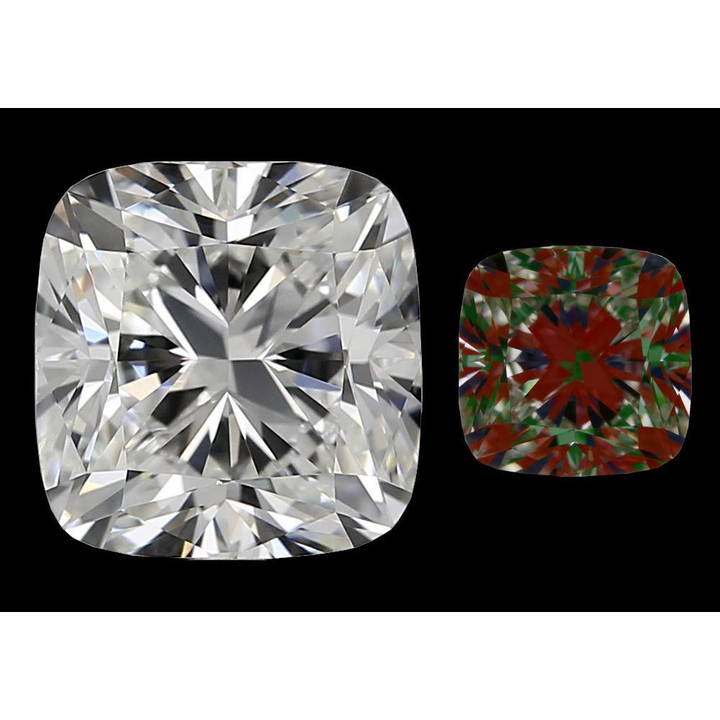 1.01 Carat Cushion Loose Diamond, G, VVS2, Ideal, GIA Certified | Thumbnail