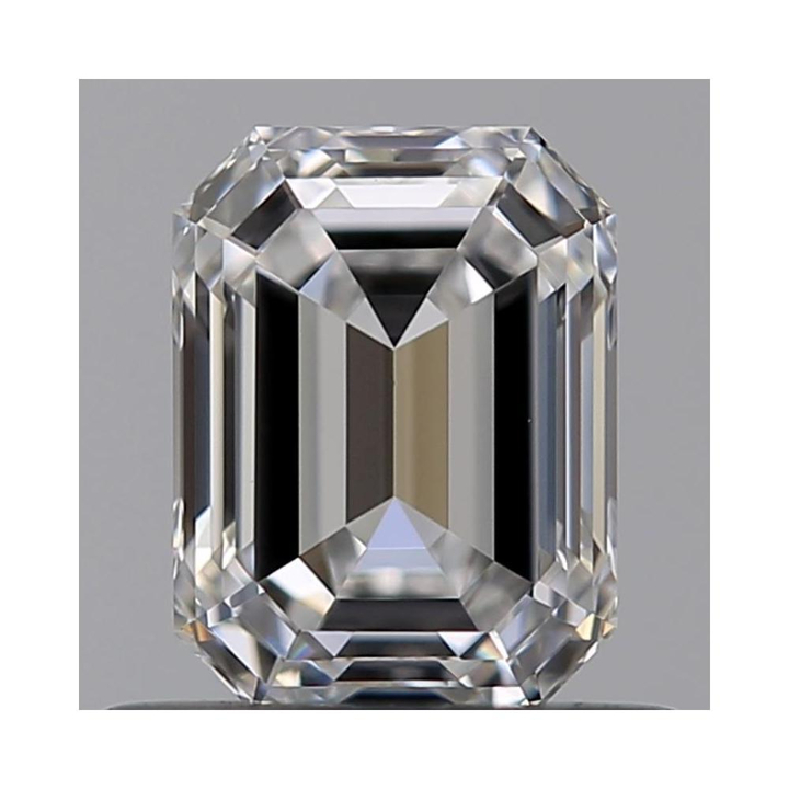0.63 Carat Emerald Loose Diamond, E, VVS1, Ideal, GIA Certified