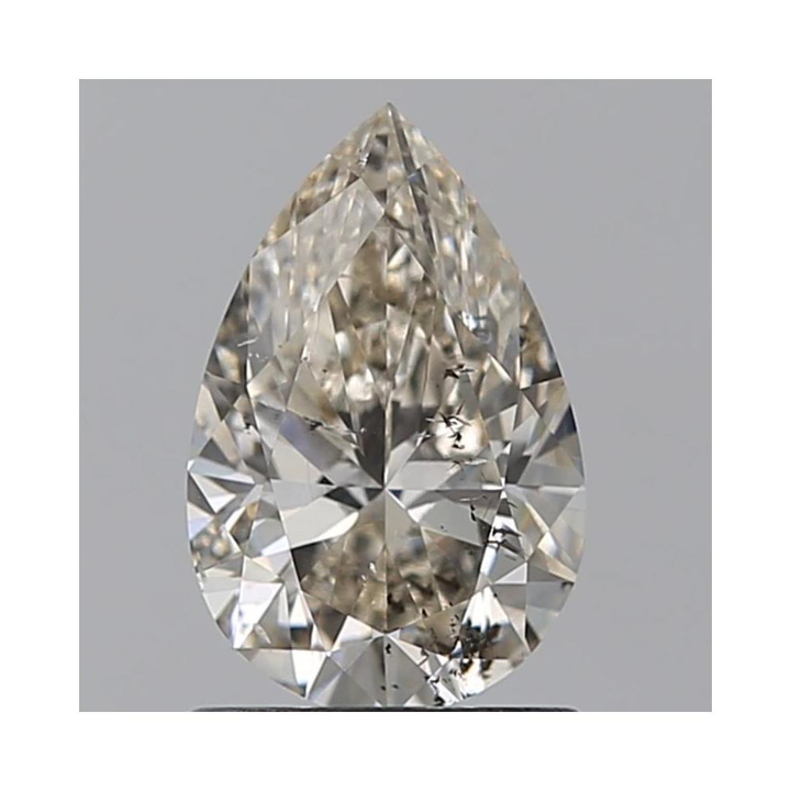 1.04 Carat Pear Loose Diamond, L, SI2, Ideal, GIA Certified | Thumbnail