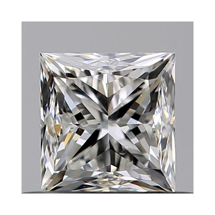 0.50 Carat Princess Loose Diamond, H, SI1, Very Good, GIA Certified