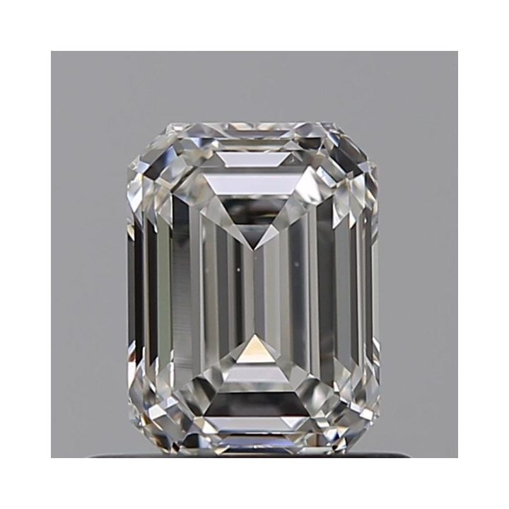 0.64 Carat Emerald Loose Diamond, F, VS1, Super Ideal, GIA Certified