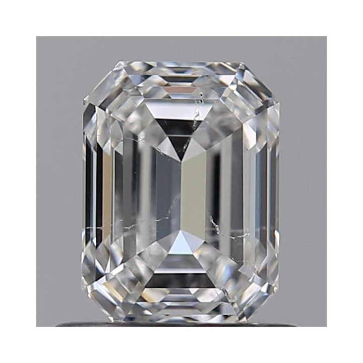 0.80 Carat Emerald Loose Diamond, F, SI2, Ideal, GIA Certified