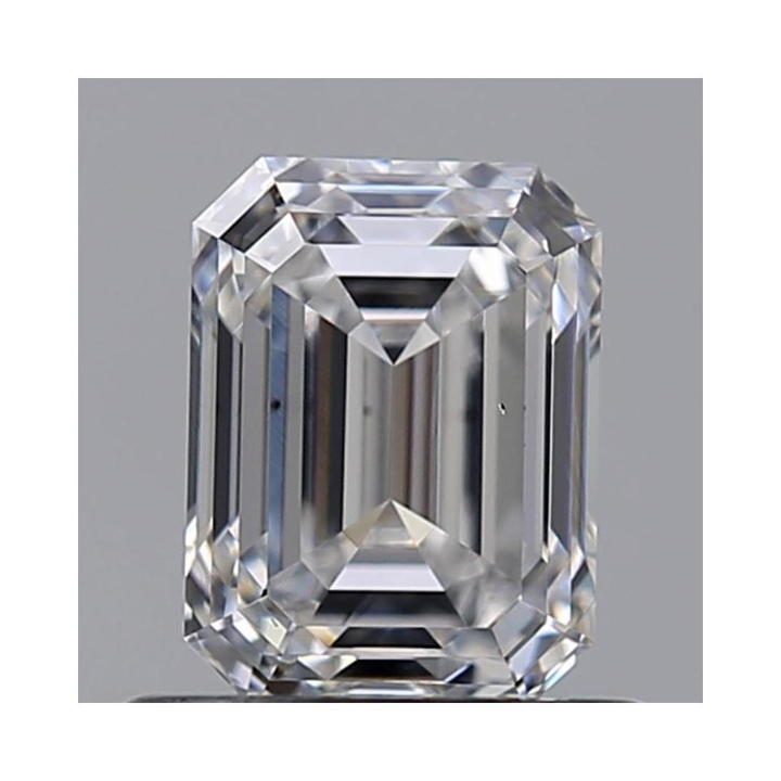 0.71 Carat Emerald Loose Diamond, D, VS2, Ideal, GIA Certified | Thumbnail