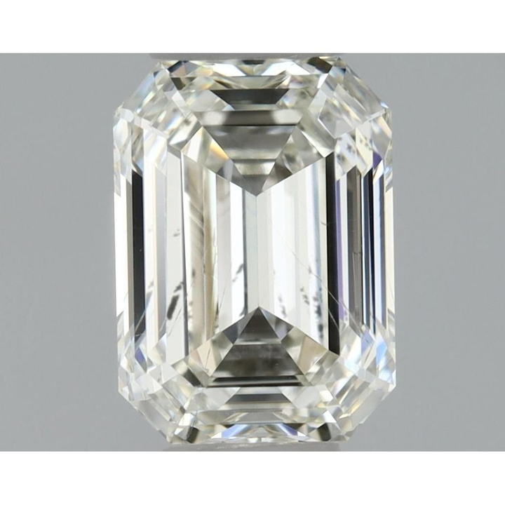 0.57 Carat Emerald Loose Diamond, J, SI1, Super Ideal, GIA Certified | Thumbnail