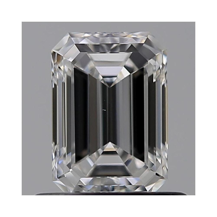 0.61 Carat Emerald Loose Diamond, E, VVS2, Super Ideal, GIA Certified | Thumbnail