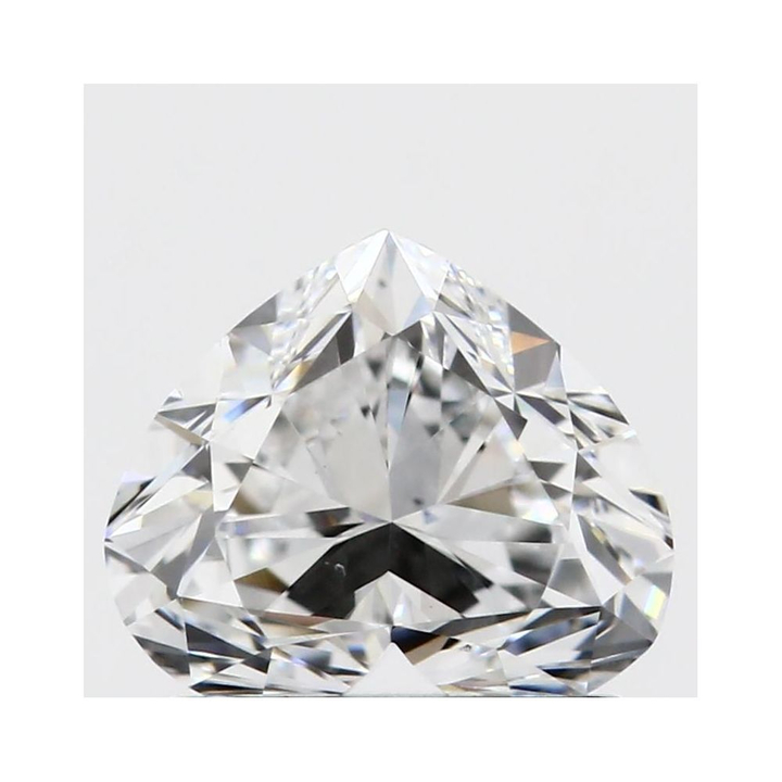 0.81 Carat Heart Loose Diamond, D, VS2, Super Ideal, GIA Certified | Thumbnail