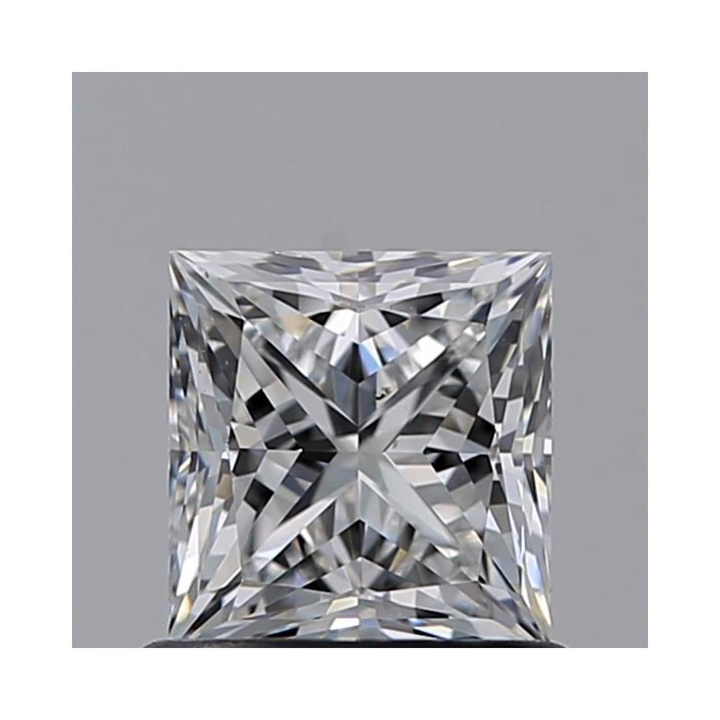 0.90 Carat Princess Loose Diamond, E, SI1, Excellent, GIA Certified