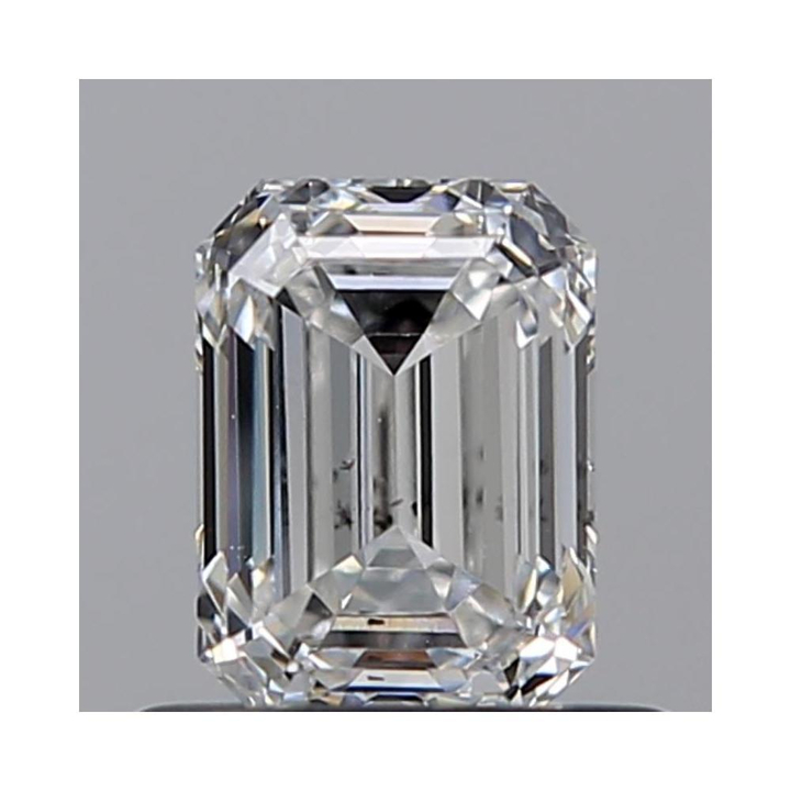 0.65 Carat Emerald Loose Diamond, E, SI1, Ideal, GIA Certified | Thumbnail