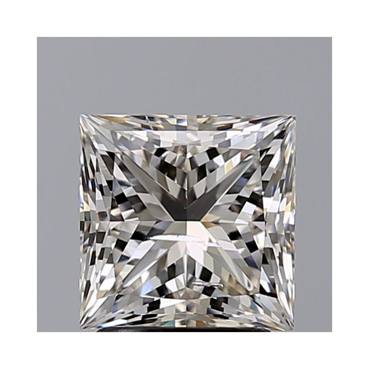 2.03 Carat Princess Loose Diamond, J, I1, Super Ideal, GIA Certified