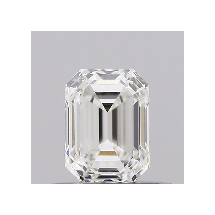0.46 Carat Emerald Loose Diamond, H, VVS2, Ideal, GIA Certified | Thumbnail