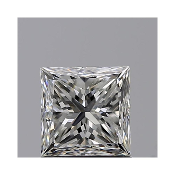 1.00 Carat Princess Loose Diamond, H, VS2, Very Good, GIA Certified