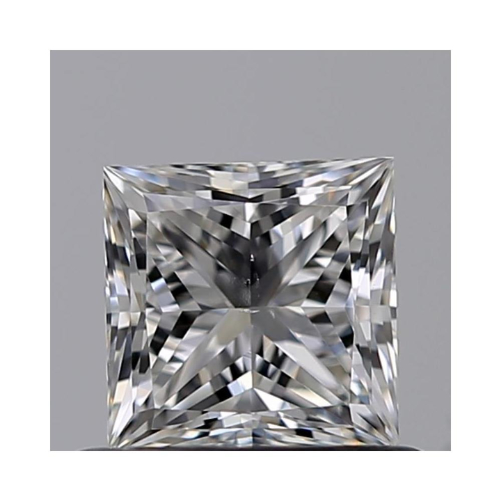 0.57 Carat Princess Loose Diamond, E, VS2, Ideal, GIA Certified