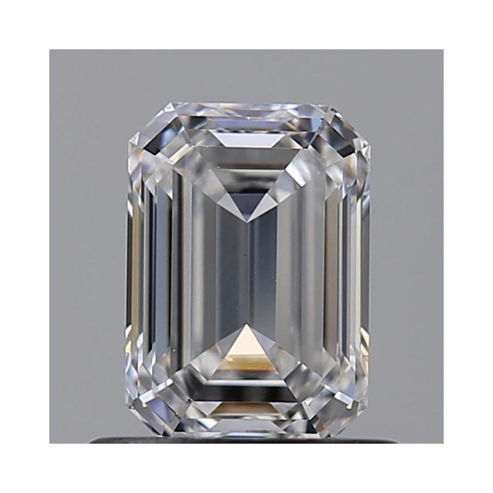0.71 Carat Emerald Loose Diamond, D, VVS2, Super Ideal, GIA Certified | Thumbnail