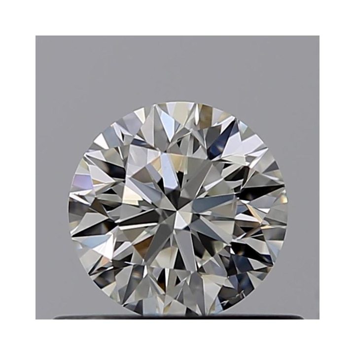 0.45 Carat Round Loose Diamond, I, VS2, Excellent, GIA Certified | Thumbnail