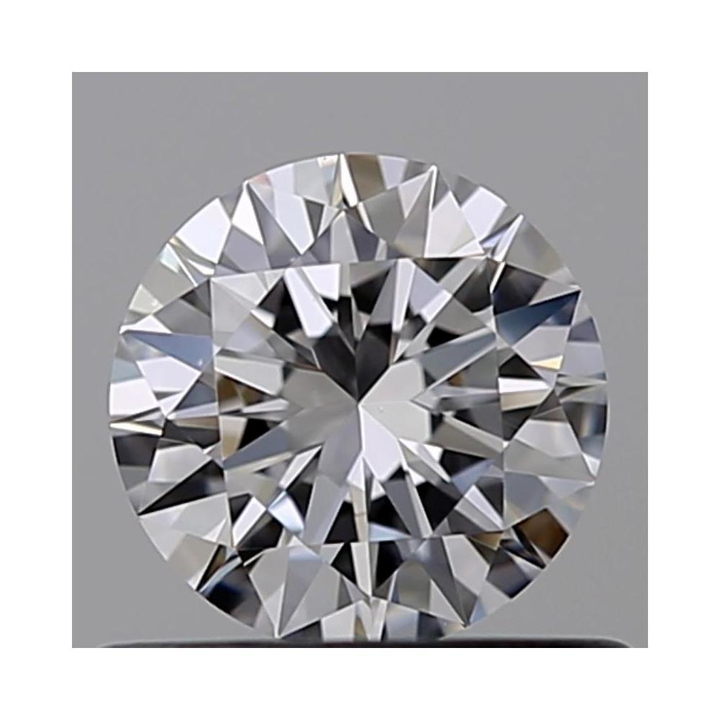 0.46 Carat Round Loose Diamond, D, VVS2, Ideal, GIA Certified