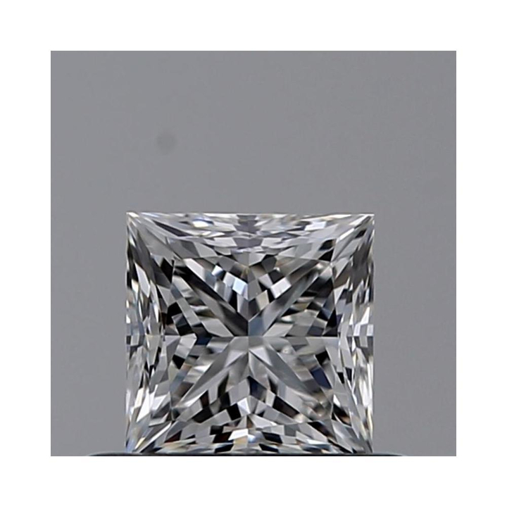 0.50 Carat Princess Loose Diamond, F, VVS1, Excellent, GIA Certified
