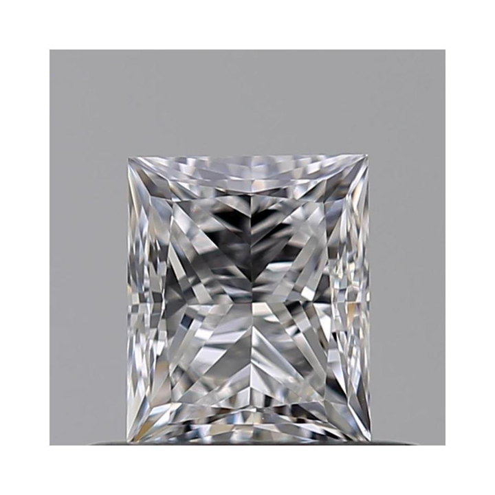 0.50 Carat Princess Loose Diamond, D, VVS2, Excellent, GIA Certified | Thumbnail