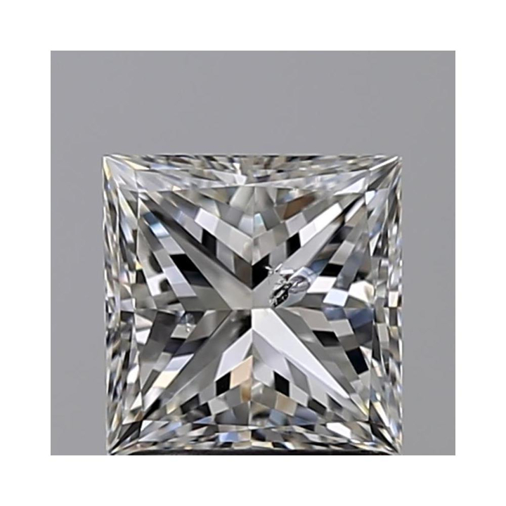 1.50 Carat Princess Loose Diamond, F, I1, Very Good, GIA Certified | Thumbnail