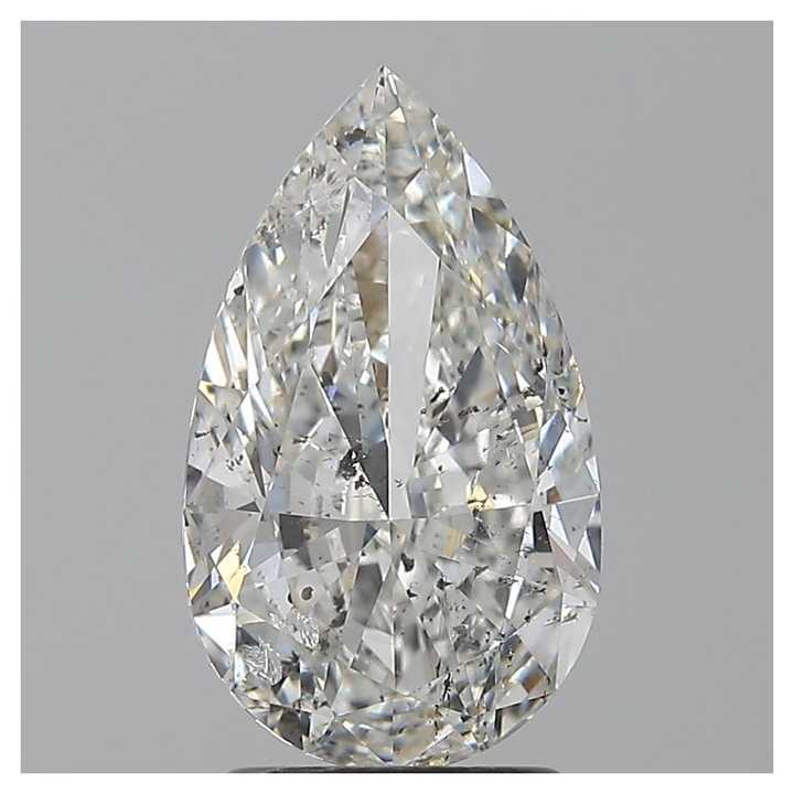 2.01 Carat Pear Loose Diamond, G, I1, Ideal, GIA Certified