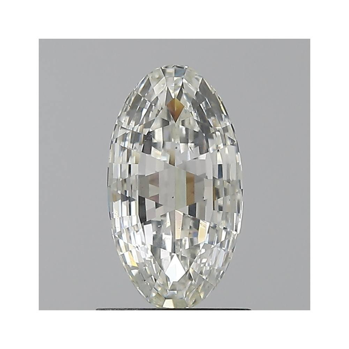 1.01 Carat Oval Loose Diamond, J, SI1, Very Good, GIA Certified | Thumbnail