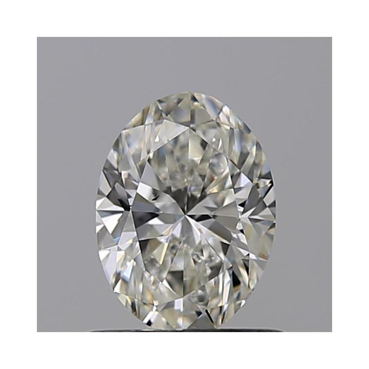 0.70 Carat Oval Loose Diamond, H, VS2, Ideal, GIA Certified