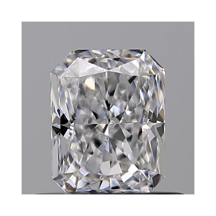 0.50 Carat Radiant Loose Diamond, D, VVS2, Excellent, GIA Certified | Thumbnail