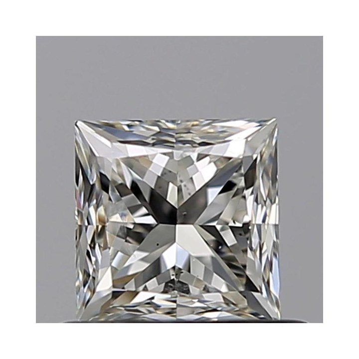 0.60 Carat Princess Loose Diamond, J, VS2, Excellent, GIA Certified