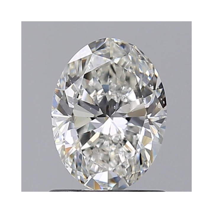 1.00 Carat Oval Loose Diamond, H, I1, Ideal, GIA Certified