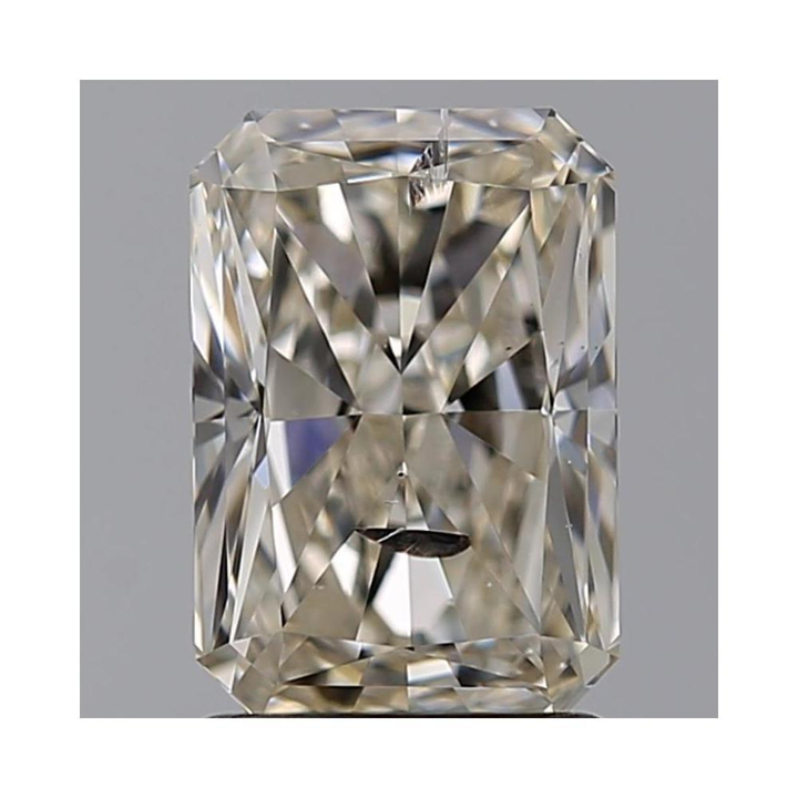 1.70 Carat Radiant Loose Diamond, K, I1, Super Ideal, GIA Certified | Thumbnail