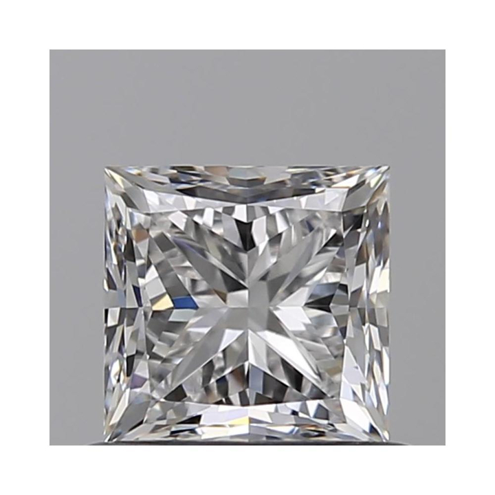 0.71 Carat Princess Loose Diamond, E, VVS2, Excellent, GIA Certified