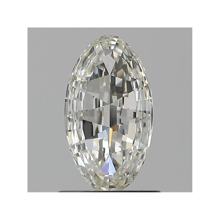 0.70 Carat Oval Loose Diamond, J, VS1, Excellent, GIA Certified | Thumbnail