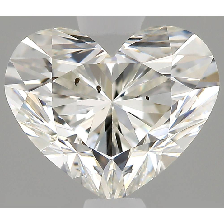 0.90 Carat Heart Loose Diamond, J, SI1, Ideal, GIA Certified | Thumbnail
