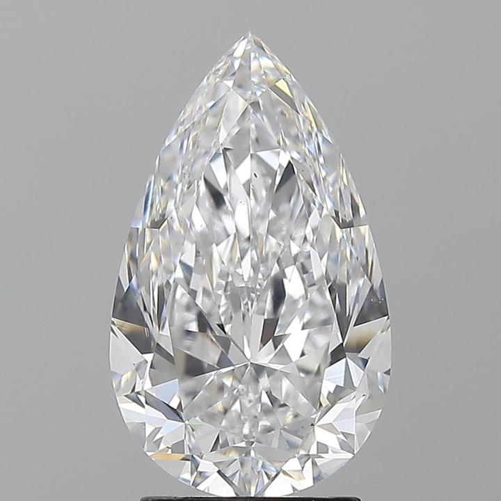 3.01 Carat Pear Loose Diamond, D, VS2, Super Ideal, GIA Certified | Thumbnail