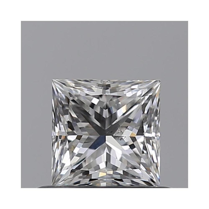 0.51 Carat Princess Loose Diamond, E, SI1, Ideal, GIA Certified | Thumbnail
