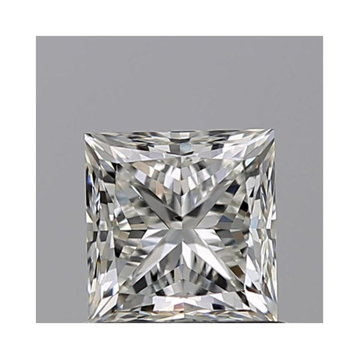 0.81 Carat Princess Loose Diamond, H, SI1, Ideal, GIA Certified